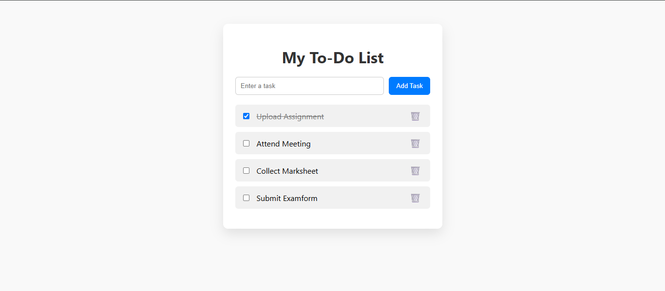 To-Do App